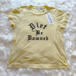 Wildfox “Diet Be Damned” Sample T
